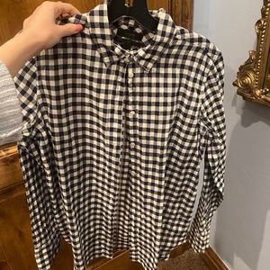 Jcrew Gingham Top